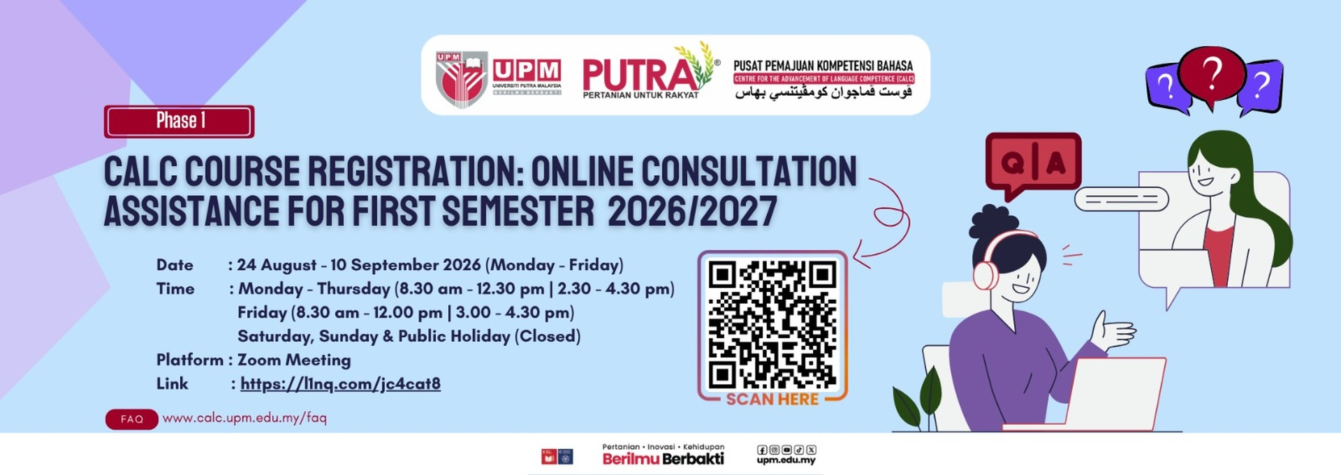 CALC COURSE REGISTRATION